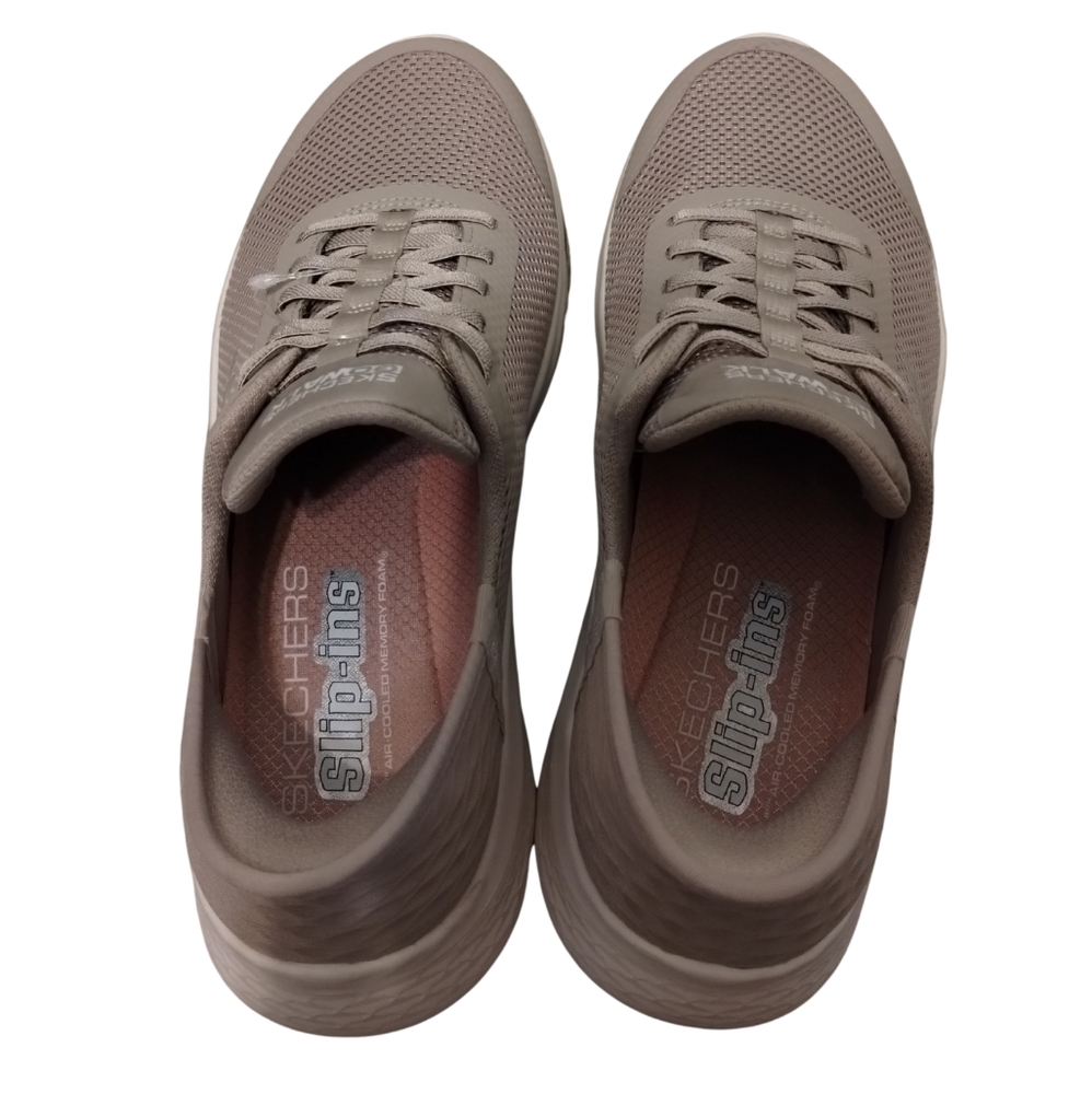 Skechers Taupe Athletic Shoes - Picture 4 of 6